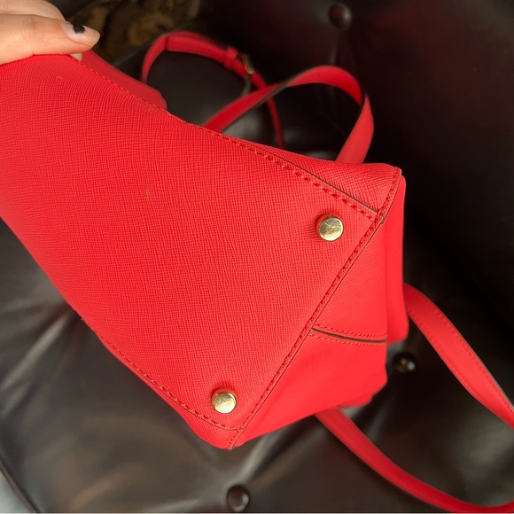 Coral Pink Kate Spade Purse - Picture 6 of 8